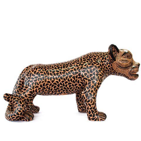 Small standing Jaguar, Chiapas Pottery