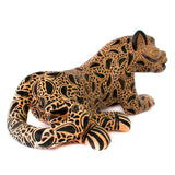Small Jaguar Lying , Chiapas Pottery