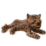 Small Jaguar Lying , Chiapas Pottery