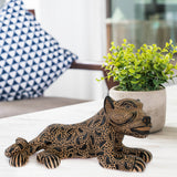 Small Jaguar Lying , Chiapas Pottery