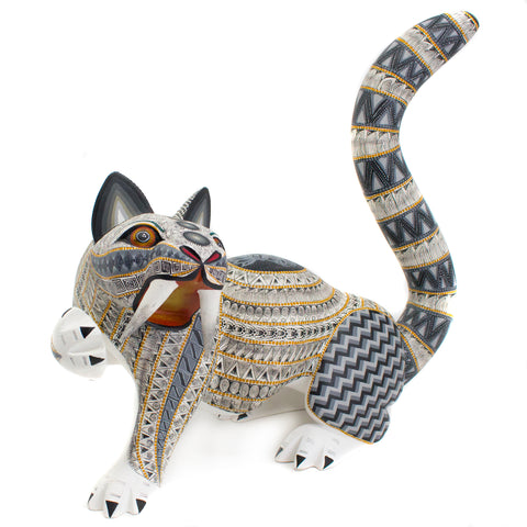 Sabretooth Cat, Copal Wood