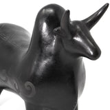 Zebu Bull, Scribed Black Clay
