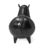 Zebu Bull, Scribed Black Clay