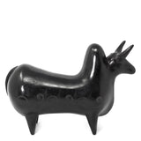 Zebu Bull, Scribed Black Clay