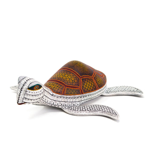 Small Turtle Alebrije, Copal Wood