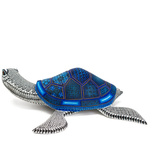 Medium Sized Turtle Alebrije, Copal Wood