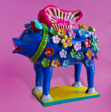 Flower-Covered Winged Pig, Betus Clay