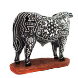 Bull, Beads Art