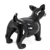 Colima Xolotzcuintli Dog, Scribed Black Clay