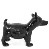 Colima Xolotzcuintli Dog, Scribed Black Clay