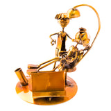 Male Dentist, Recycled Metal