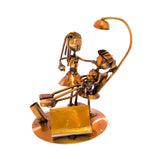 Female Dentist, Recycled Metal