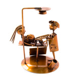 Male Gynecologist, Recycled Metal