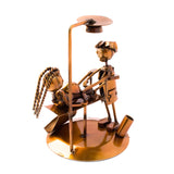 Male Gynecologist, Recycled Metal