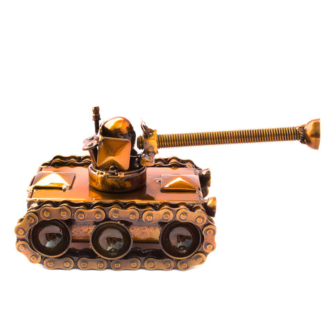 Medium Tank, Recycled Metal