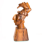 Pakal Head, Parota Wood