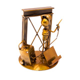 Standing Welder, Recycled Metal