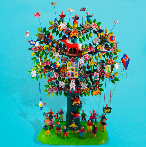 Mexican Toy Tree of Life, Betus Clay