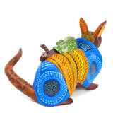 Armadillo and Snail Alebrije, Copal Wood