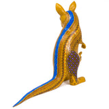 Kangaroo with Baby Alebrije, Copal Wood
