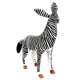 Zebra Alebrije, Copal Wood