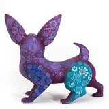 Chihuahua Dog Patterns Alebrije, Copal Wood