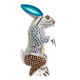 Standing Rabbit Alebrije, Copal Wood