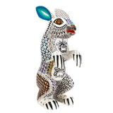 Standing Rabbit Alebrije, Copal Wood