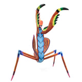 Orange Mantis Alebrije, Copal Wood