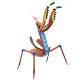 Orange Mantis Alebrije, Copal Wood