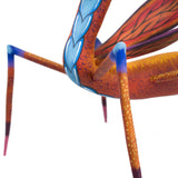 Orange Mantis Alebrije, Copal Wood