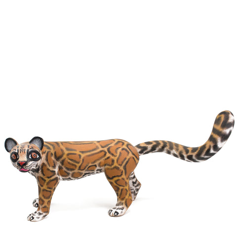 Ocelot Alebrije, Copal Wood