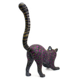 Purple and Gray Panther Alebrije, Copal Wood