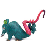 Green Possum Alebrije, Copal Wood