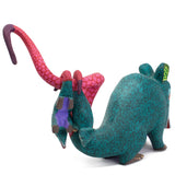 Green Possum Alebrije, Copal Wood