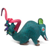 Green Possum Alebrije, Copal Wood