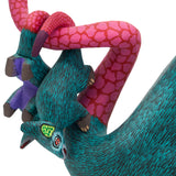 Green Possum Alebrije, Copal Wood