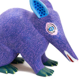 Purple Possum Alebrije, Copal Wood