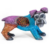 Schnauzer Dog Alebrije, Copal Wood