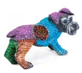 Schnauzer Dog Alebrije, Copal Wood