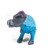 Schnauzer Dog Alebrije, Copal Wood