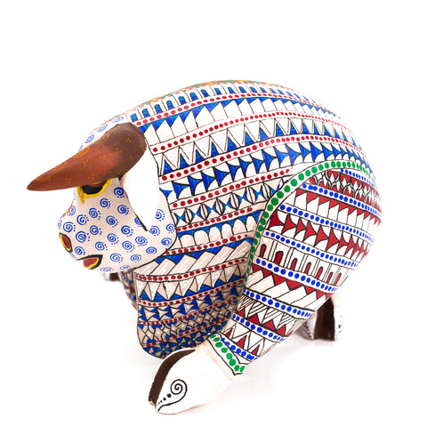 White Bull Alebrije, Copal Wood