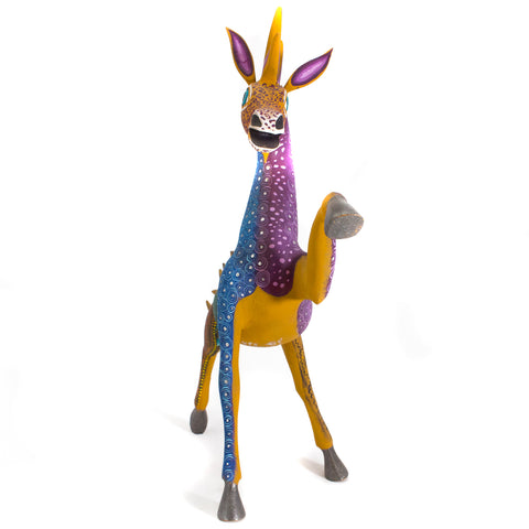 Colorful Steed Alebrije, Copal Wood