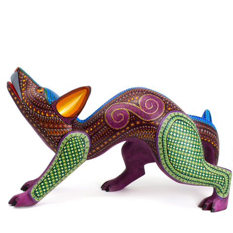 Fox Alebrije, Copal Wood