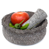 Pot Shaped Molcajete, Basalt Stone