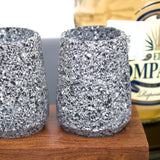 Tequila Set, Basalt Stone