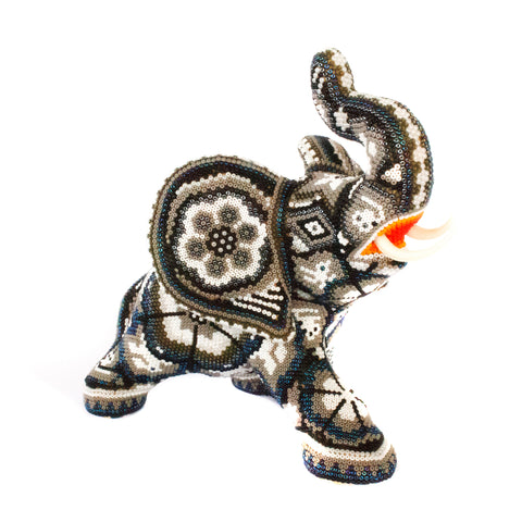 Small Elephant, Beads Art