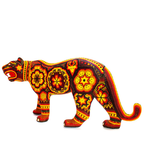 Large Panther, Beads Art