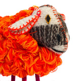 Small Orange Sheep, Wool