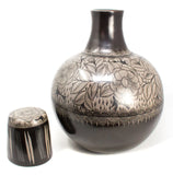 Extra Large Pitcher with Cup,<br>Burnished Clay